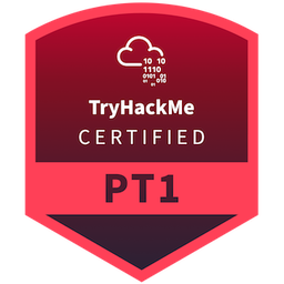 Junior Penetration Tester (PT1) badge